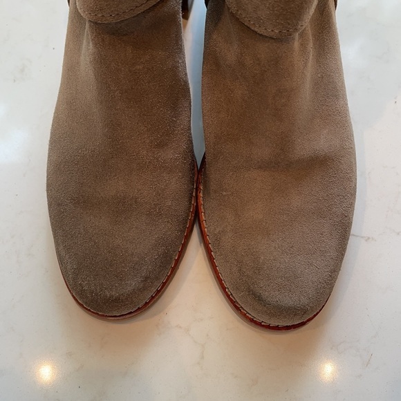 Stuart Weitzman gray booties size 8M - Picture 5 of 7